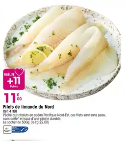 Croque Gel Filets de limande du nord offre