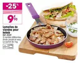 Croque Gel Lamelles de viandes pour kebab offre