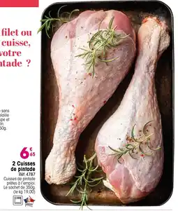 Croque Gel 2 cuisses de pintade offre