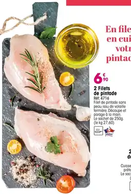 Croque Gel 2 filets de pintade offre