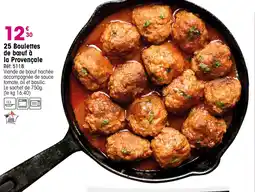Croque Gel 25 boulettes de bœuf à la provençale offre