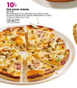 Croque Gel Tarte pomme rhubarbe offre