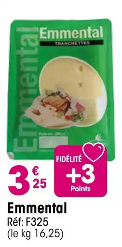 Croque Gel Emmental offre