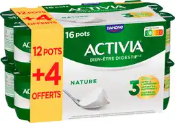 Auchan Danone activia nature offre