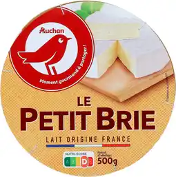 Auchan Auchan petit brie auchan offre