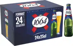 Auchan 1664 bière blonde 1664 offre