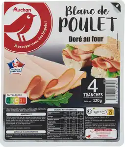 Auchan Auchan blanc de poulet auchan offre