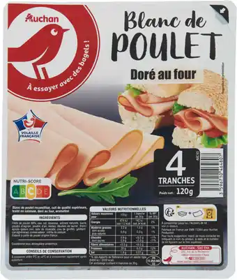 Auchan Auchan blanc de poulet auchan offre