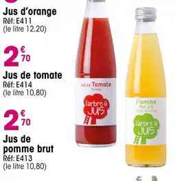 Croque Gel Jus de pomme brut offre