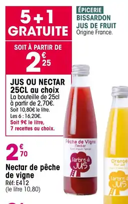 Croque Gel Jus ou nectar au choix offre