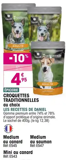 Croque Gel Croquettes traditionnelles au choix les recettes de daniel offre