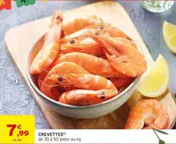 Intermarché Crevettes offre