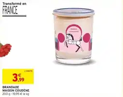 Intermarché Brandade maison coudene offre