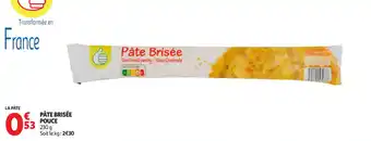 Pâte brisée pouce