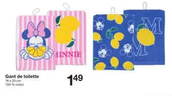 Zeeman Gant de toilette offre