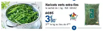 Haricots verts extra-fins