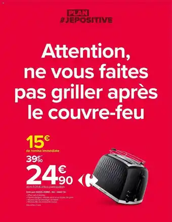 Carrefour Grille Pain Russel Hobbs offre