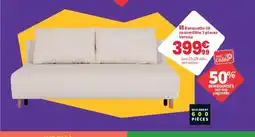 Conforama Banquette-lit convertible 3 places Verona offre