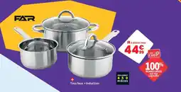 Conforama FAR 5 pièces Inox offre