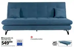 Conforama Banquette-lit Clic-Clac Lina offre