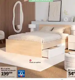 Conforama Lit adulte Mosaik offre