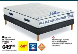 Conforama Matelas Le Triomphant offre