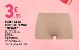E.Leclerc BOXER SANS COUTURE FEMME 'TISSAIA' offre