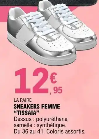 SNEAKERS FEMME TISSAIA