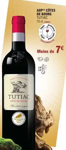 E.Leclerc TUTIAC AOP CÔTES DE BOURG offre