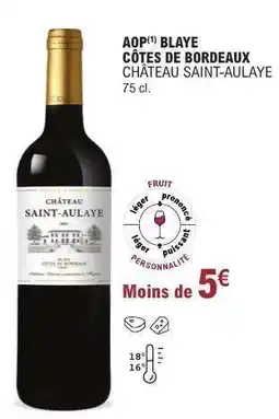 E.Leclerc Château Saint-Aulaye offre