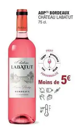 E.Leclerc Chateau Labatut offre