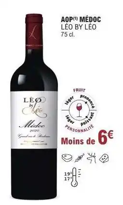 E.Leclerc AOP MÉDOC LÉO BY LÉO offre