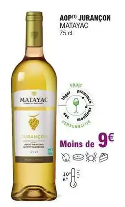 E.Leclerc AOP Jurançon Matayac offre