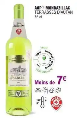 E.Leclerc AOP* MONBAZILLAC TERRASSES D’AUTAN offre