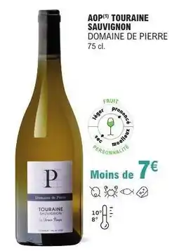 E.Leclerc AOP TOURAINE SAUVIGNON offre
