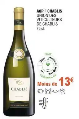 E.Leclerc AOP CHABLIS offre