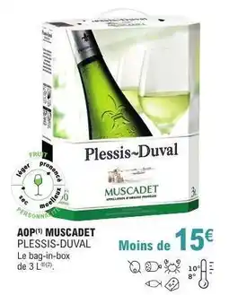 E.Leclerc AOP Muscadet Plessis-Duval offre
