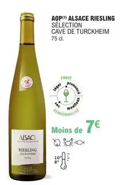E.Leclerc AOP ALSACE RIESLING SÉLECTION offre