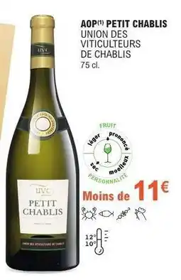 E.Leclerc AOP PETIT CHABLIS offre