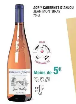 E.Leclerc AOP CABERNET D’ANJOU JEAN MONTRBRAY offre