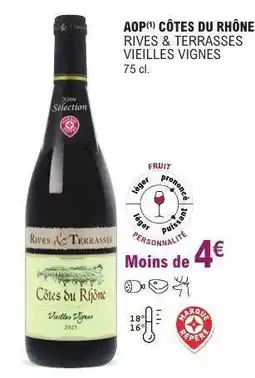 E.Leclerc AOP Côtes du Rhône offre