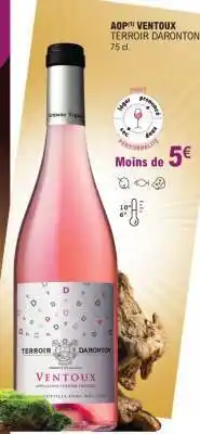 E.Leclerc AOP Ventoux Terroir Daronthon offre