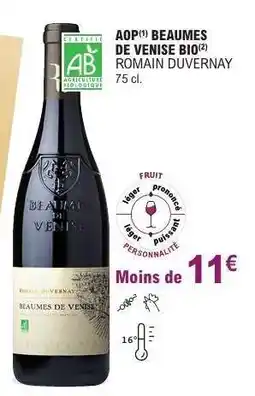 E.Leclerc AOP BEAUMES DE VENISE BIO offre