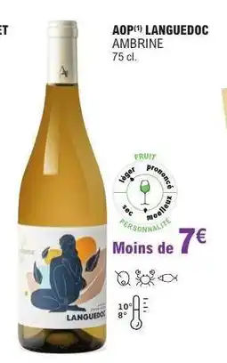 E.Leclerc AOP LANGUEDOC AMBRINE offre