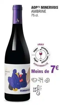 E.Leclerc AOP Minervois Ambrine offre