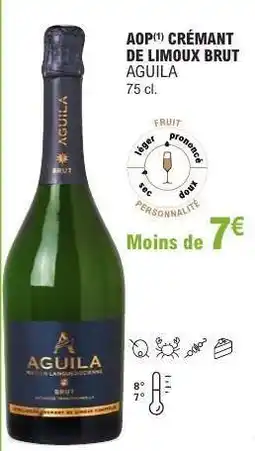 E.Leclerc AOP Crémant de Limoux Brut 'Aguila' offre