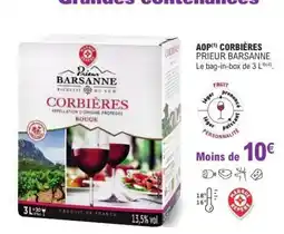 E.Leclerc AOP CORBIÈRES PRIEUR BARSANNE offre