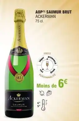 E.Leclerc AOP SAUMUR BRUT ACKERMAN offre