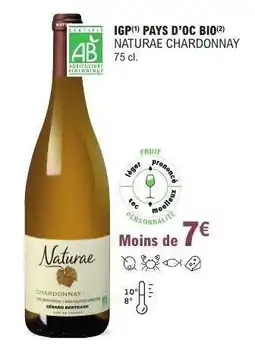 E.Leclerc Naturae Chardonnay offre