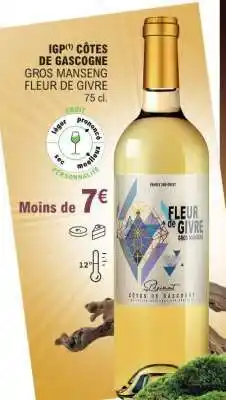 E.Leclerc FLEUR DE GIVRE GROS MANSENG offre